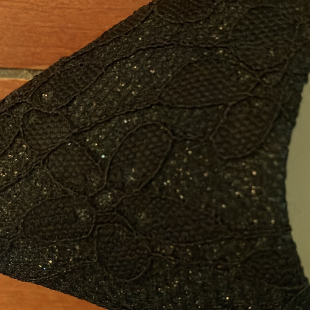Jewel Badgley Mischka Black Heels - Picture 4 of 6